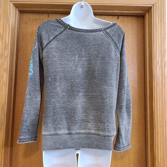 Mambo Australia Gray Fleece Sweatshirt M - Picture 4 of 5
